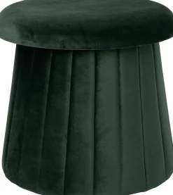 Intratuin Pouf Pilz dunkelgrün D 42 H 39 cm| Poufs