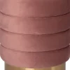 Intratuin Pouf Tate rosa D 40 H 43 cm| Poufs
