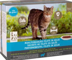 Intratuin Premium Katzenfutter in Aspik 85 g 12 St.| Katzenfutter