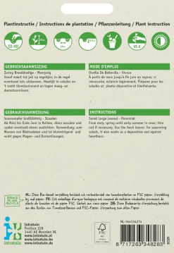 Intratuin Sauerampfer (Rumex acetosa) Samen| Gemüsesamen|Saatgut