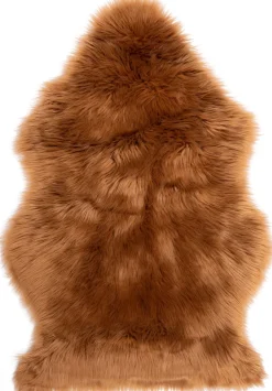 Intratuin Schaffell-Imitat terracotta 58 x 90 cm| Tier- & Schaffelle