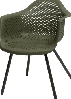 Intratuin Schalenstuhl Mart grün| Gartenstühle|Esszimmerstühle