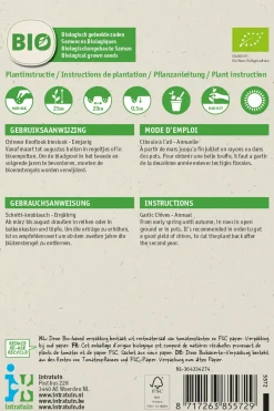 Intratuin Schnittknoblauch (Allium tuberosum) (BIO) Samen| Kräutersamen|Saatgut