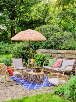 Intratuin 4-Sitzer Lounge-Set Jade naturell| Lounge-Sets|Lounge-Sets