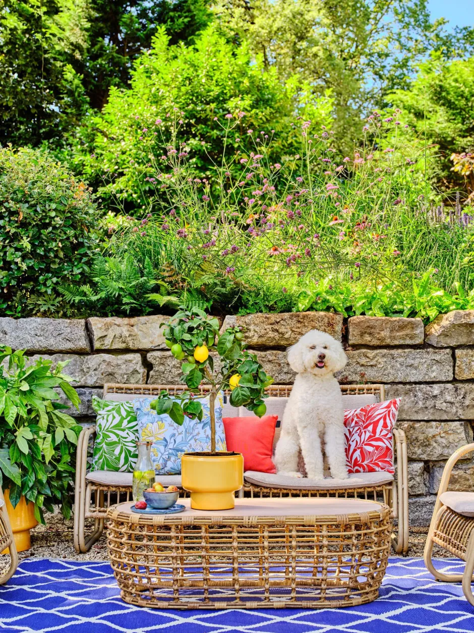 Intratuin 4-Sitzer Lounge-Set Jade naturell| Lounge-Sets|Lounge-Sets