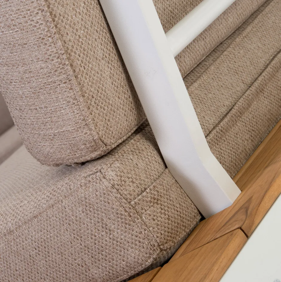 Intratuin 4-Sitzer Loungeset Orfeo Aluminium weiß| Lounge-Sets|Lounge-Sets