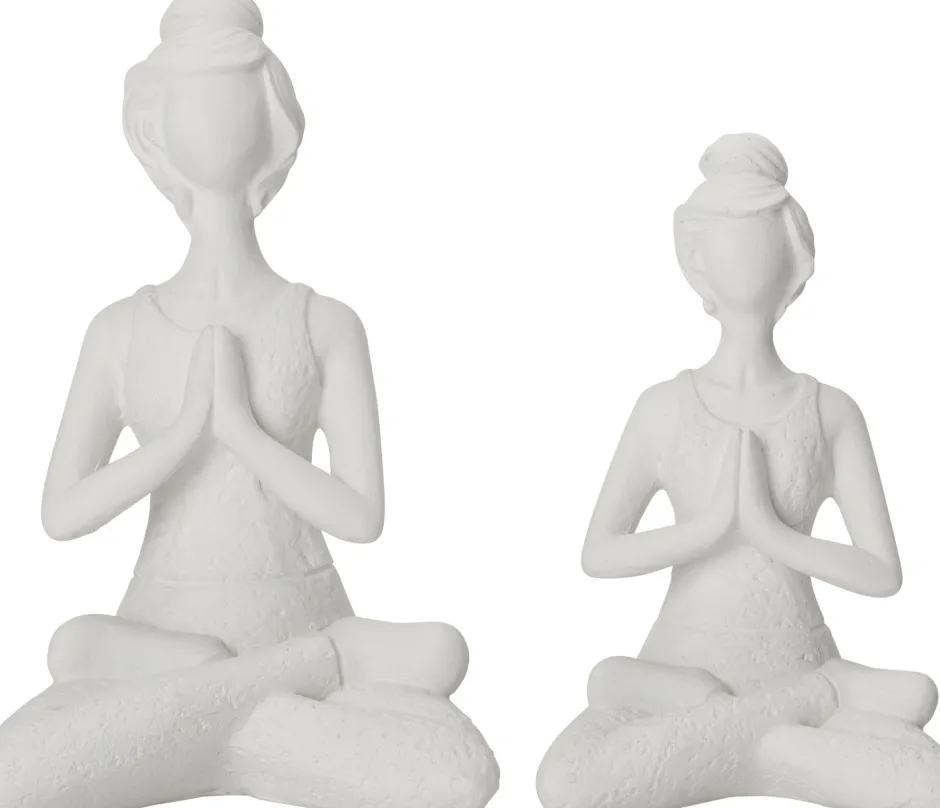 Intratuin Skulptur Sorena weiß 11 x 9 x 17,5 cm| Dekofiguren & -Objekte