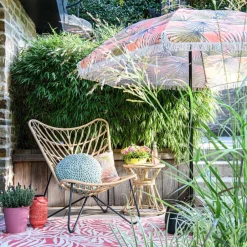 Intratuin Solarlaterne London rot D 16 H 27,5 cm| Solar Gartenleuchten|Tischleuchten