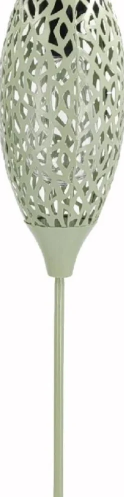 Intratuin Solarleuchte Seoul grün D 11 H 94 cm| Gartenstecker|Solar Gartenleuchten