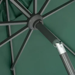 Intratuin Sonnenschirm Trinidad grün 80+UV D 250 cm| Sonnenschirme