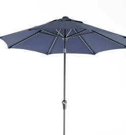 Intratuin Sonnenschirm Trinidad D 250 cm 80+UV dunkelblau| Sonnenschirme