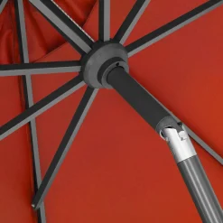 Intratuin Sonnenschirm Trinidad terracotta 80+UV D 300 cm| Sonnenschirme