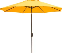 Intratuin Sonnenschirm Trinidad gelb 80+UV D 300 cm| Sonnenschirme