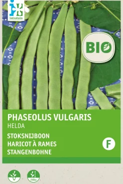 Intratuin Stangenbohne (Phaseolus vulgaris 'Helda') (BIO) Samen| Gemüsesamen|Saatgut
