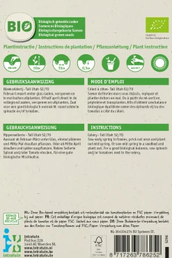 Intratuin Stangensellerie (Apium graveolens 'Tall Utah 52/70') (BIO) Samen| Gemüsesamen|Saatgut