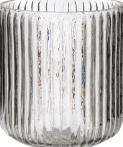 Intratuin Teelichthalter Yi transparent D 9 H 10 cm| Teelichthalter