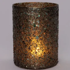 Intratuin Teelichthalter grün D 10 H 13 cm| Teelichthalter