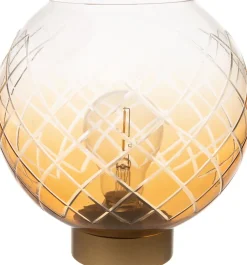 Intratuin Tischleuchte Cansu braun 16 x 16 x 15,9 cm| Tischleuchten