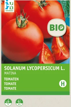 Intratuin Tomate (Solanum lycopersicum 'Matina') (BIO) Samen| Gemüsesamen|Saatgut