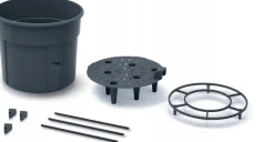 Intratuin Tomatentopf mit Rankhilfe 39 x 31,5 x 153 cm anthrazit| Anzuchtkästen & Mini-Gewächshäuser