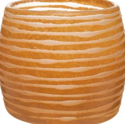 Intratuin Vase Dieke gelb D 10 cm H 8,5 cm| Blumentöpfe & Pflanzgefäße|Blumentöpfe