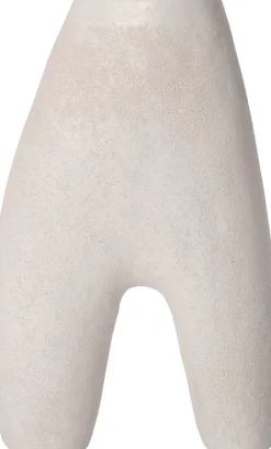 Intratuin Vase Koping weiß 17 x 8 x 29 cm| Vasen & Krüge|Blumentöpfe & Pflanzgefäße