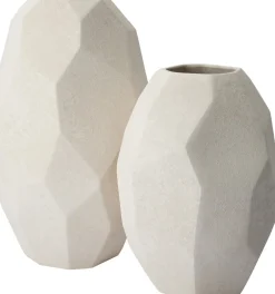 Intratuin Vase Lotta crème D 27 H 48 cm| Vasen & Krüge|Blumentöpfe & Pflanzgefäße