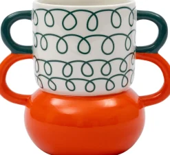 Intratuin Vase Mijs multi 17,8 x 12,3 x 15,5 cm| Vasen & Krüge|Blumentöpfe & Pflanzgefäße