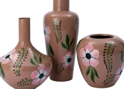 Intratuin Vase Shain rosa D 14 H 34 cm| Vasen & Krüge|Blumentöpfe & Pflanzgefäße