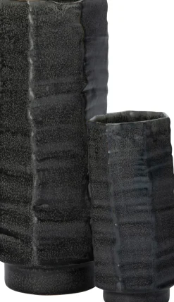 Intratuin Vase Ven grau D 16,5 H 40 cm| Vasen & Krüge|Blumentöpfe & Pflanzgefäße