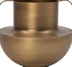 Intratuin Vase Zev gold D 20,5 H 18 cm| Vasen & Krüge|Blumentöpfe & Pflanzgefäße