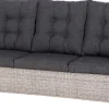 Intratuin verstellbares Loungesofa 3-Sitzer Sanur braun| Loungesofas|Loungesofas
