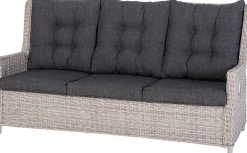 Intratuin verstellbares Loungesofa 3-Sitzer Sanur braun| Loungesofas|Loungesofas