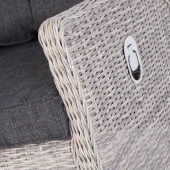 Intratuin verstellbares Loungesofa 3-Sitzer Sanur braun| Loungesofas|Loungesofas