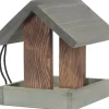 Intratuin Vogelfutterhaus braun 23 x 19 x 22 cm| Gartenvögel|Vogelfutterhäuser