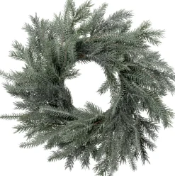 Intratuin Weihnachts- / Adventskranz Dave grün D 50 H 10 cm| Weihnachtskränze