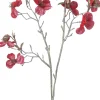 Intratuin Weihnachtsblume Pfirsichblüte rot H 50 cm| Weihnachtszweige & -Blumen