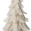 Intratuin Weihnachtsdeko Baum Mae weiß D 17 H 22 cm| Weihnachtsfiguren & -Objekte