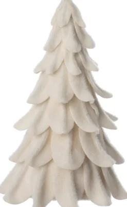 Intratuin Weihnachtsdeko Baum Mae weiß D 17 H 22 cm| Weihnachtsfiguren & -Objekte