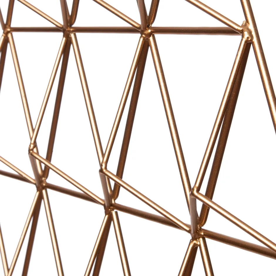 Intratuin Weihnachtsdeko Baum gold 49 x 4 x 63 cm| Weihnachtsfiguren & -Objekte