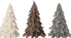 Intratuin Weihnachtsdeko Baum Mae braun D 17 H 22 cm| Weihnachtsfiguren & -Objekte