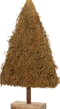 Intratuin Weihnachtsdeko Baum Jenni mit Ständer grün 35 x 12 x 60 cm| Weihnachtsfiguren & -Objekte