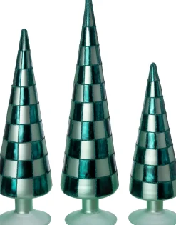 Intratuin Weihnachtsdeko Baum Cross grün D 8 H 25 cm| Weihnachtsfiguren & -Objekte