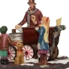 Intratuin Weihnachtsdorf Miniatur-Eiswagen 9 x 7 x 7 cm| Weihnachtsdorf Figuren & Objekte