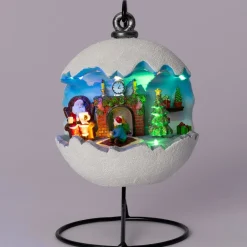 Intratuin Weihnachtsdorf Kamin D 17 H 25 cm| Weihnachtshäuschen