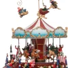 Intratuin Weihnachtsdorf Karussell 31 x 27 x 32 cm| Weihnachtshäuschen