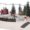 Intratuin Weihnachtsdorf Miniatur-Schlittschuhbahn 29 x 21 x 13,5 cm| Weihnachtsdorf Figuren & Objekte