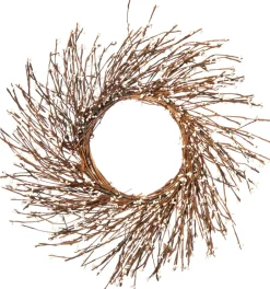 Intratuin Weihnachtskranz mit weißen Beeren D 45| Weihnachtskränze