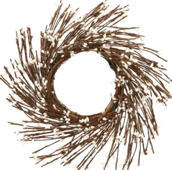 Intratuin Weihnachtskranz mit weißen Beeren D 30 cm| Weihnachtskränze