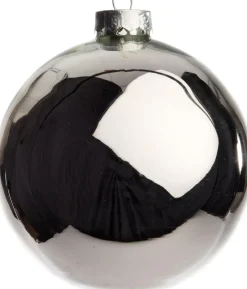 Intratuin Weihnachtskugeln silber D 10 cm 4 St.| Weihnachtskugeln & -Anhänger